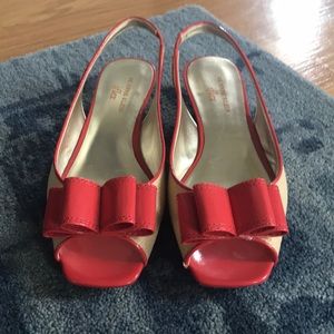 Anne Klein Coral kitten heel